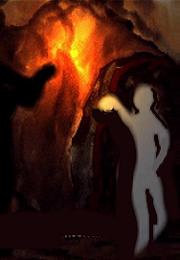 Geh durch die Höhle, um deinen Kelch zu finden